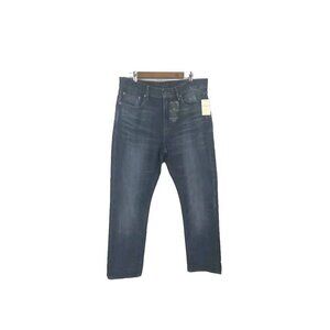 Lucky Brand Jeans Men's 36X30 Dark Blue Athletic Fit Relaxed Fit Slim